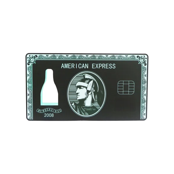 Black Amex Card Led Bottle Presenter