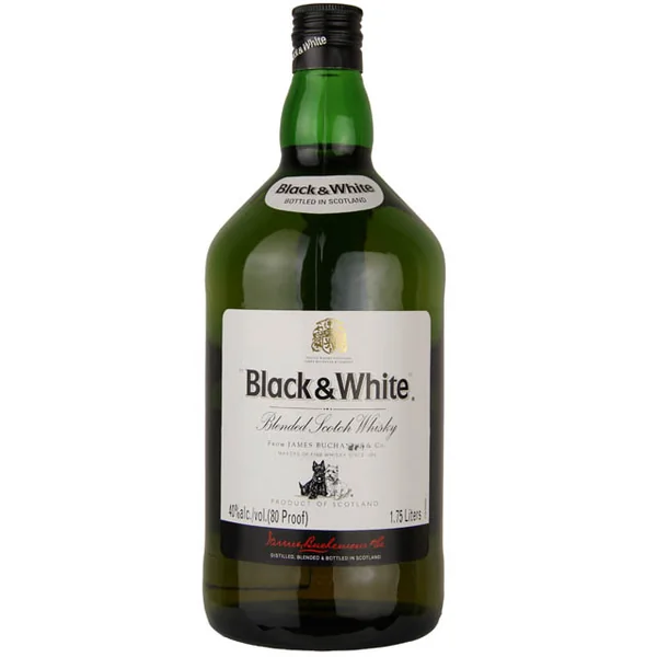 Black and White Scotch / 1.75 Ltr