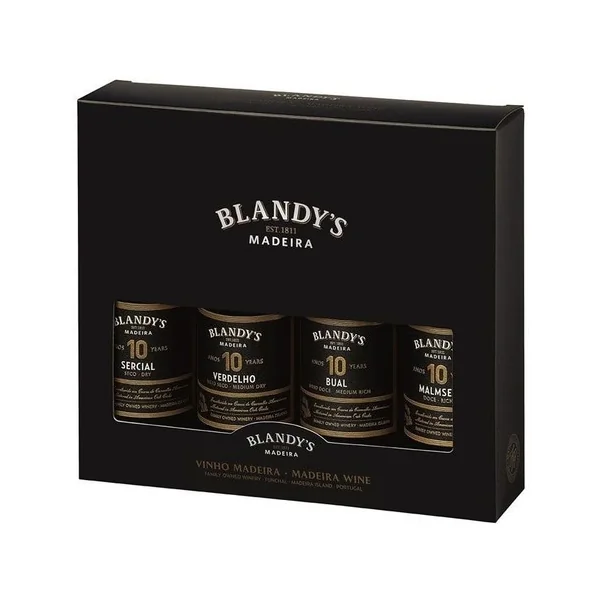 Blandy’s Madeira 10 Year Variety 4 Pack
