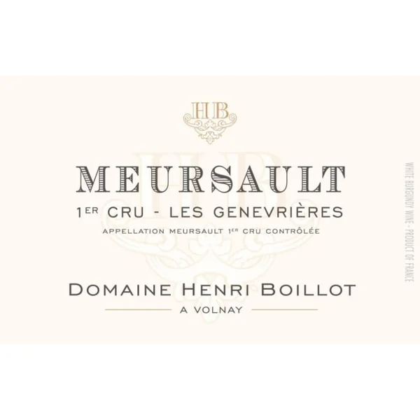 Boillot/Henri Meursault 1er cru Les Genevrières 2020