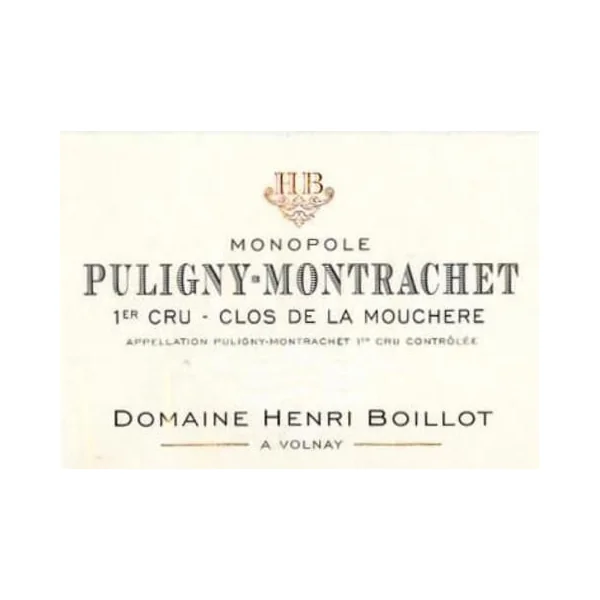 Boillot/Henri Puligny-Montrachet 1er cru Clos de la Mouchère 2020