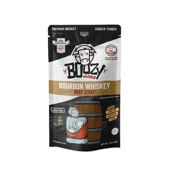Boozy Jerky• Breckenridge Bourbon Whiskey Beef Jerky