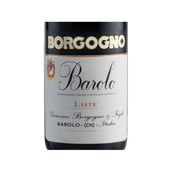 Borgogno/Giacomo Barolo Liste 2013