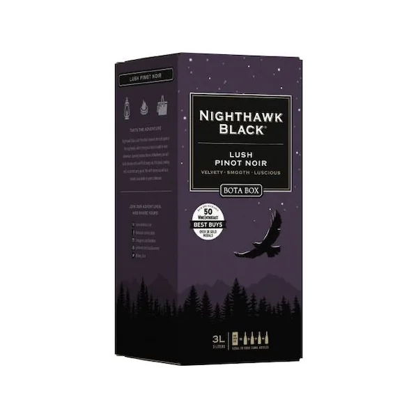 Bota Box Pinot Noir Lush Nighthawk Black NV 3.0Ltr