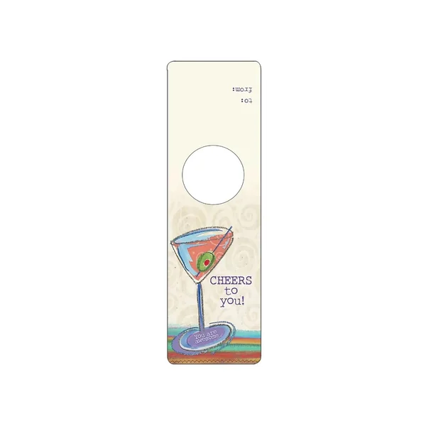 Bottle Gifttag • Cheers To You!