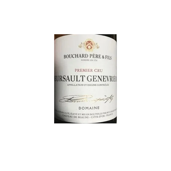 Bouchard Meursault 1er cru Les Genevrières 2017