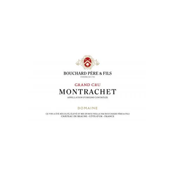 Bouchard Montrachet Grand Cru 2019