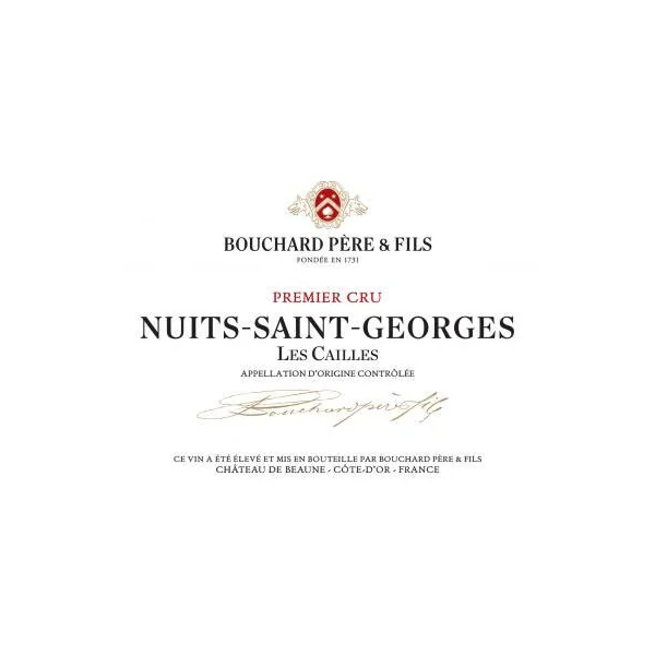 Bouchard Nuits-St-Georges 1er cru Les Cailles 2016