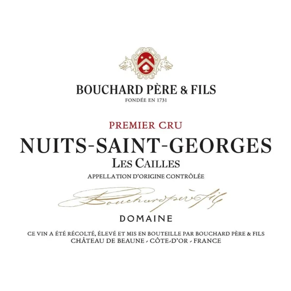 Bouchard Nuits-St-Georges 1er cru Les Cailles 2019