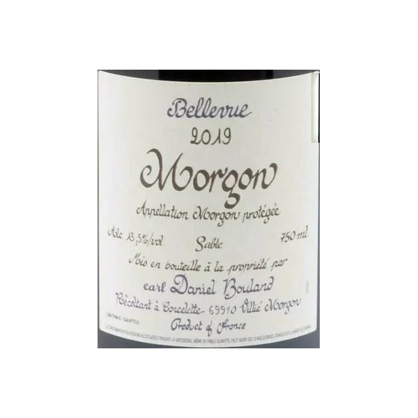 Bouland/Daniel Morgon Bellevue Sable 2019