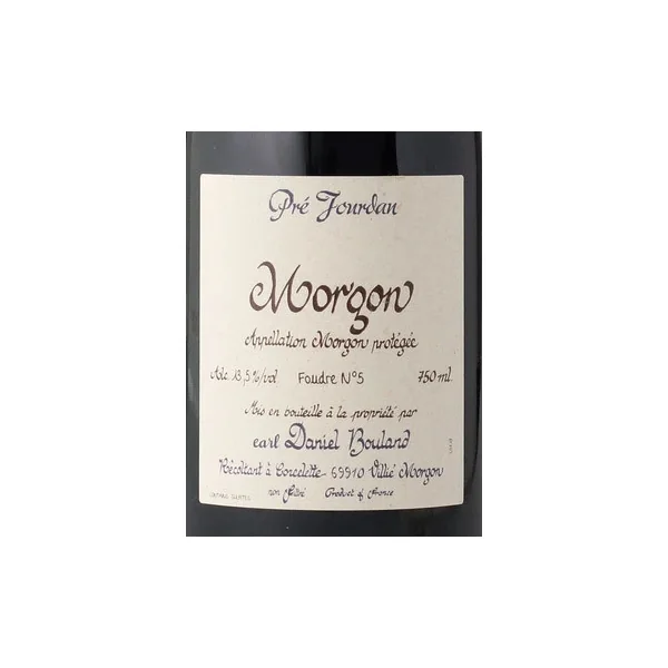 Bouland/Daniel Morgon Pré Jourdan 2019