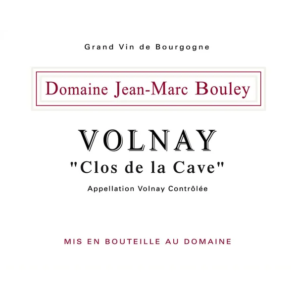 Bouley/Jean-Marc Volnay Clos de la Cave 2016