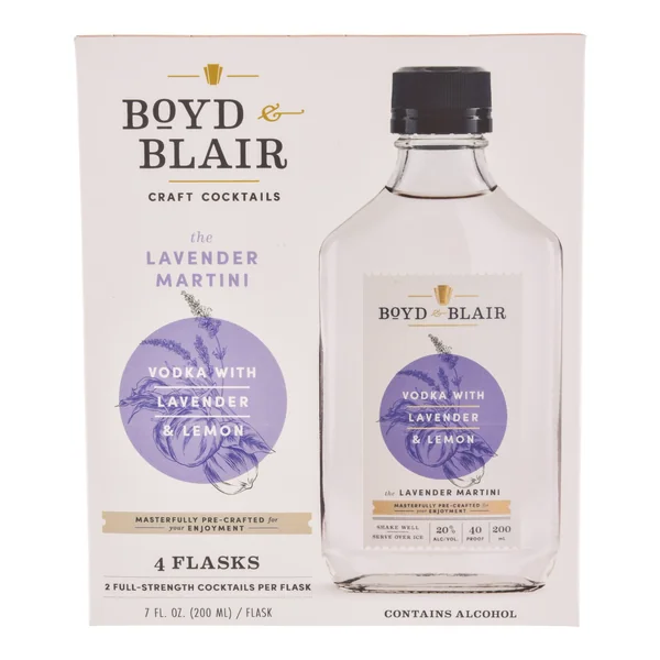 Boyd and Blair The Lavender Martini 4x200 mL