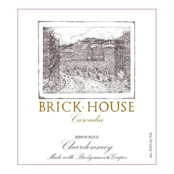 Brick House Chardonnay Ribbon Ridge Cascadia 2017
