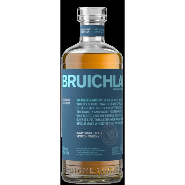 Bruichladdich Scotch Single Malt Re/Define Eighteen 18 Year 750ml