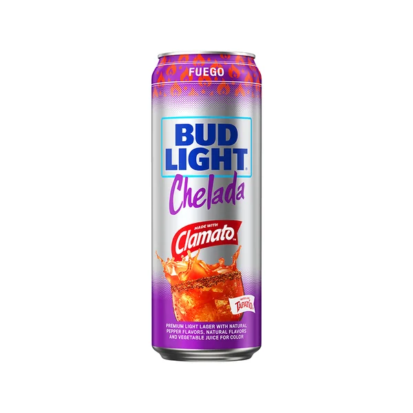 Bud Light Chelada Fuego • 25oz Tall Can