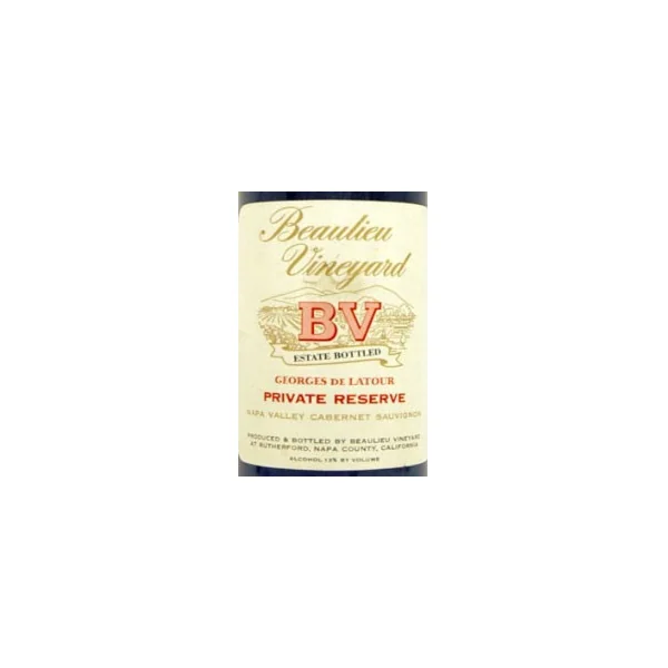 BV Cabernet Sauvignon Georges de Latour Private Reserve 1986