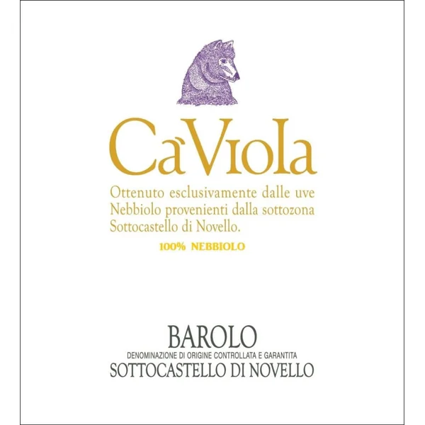 Ca 'Viola Barolo Sottocastello di Novello 2015