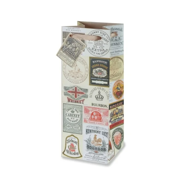 Cakewalk Spirits Label Bottle Gift Bag