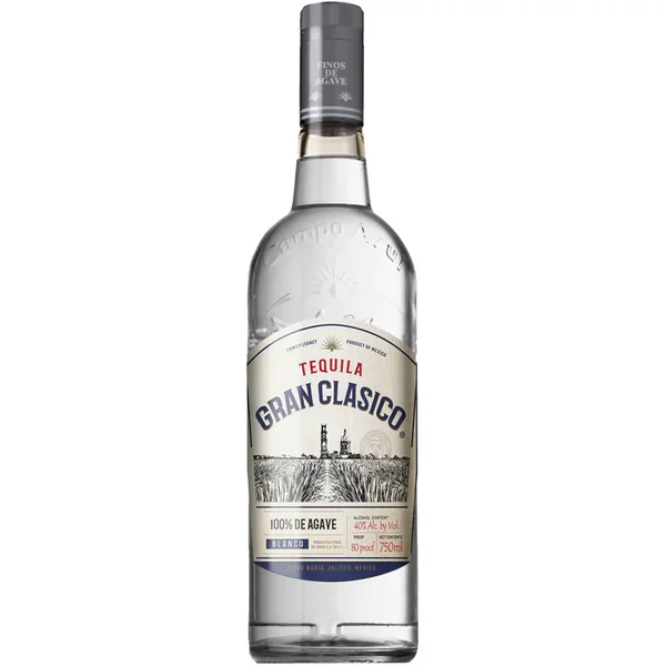 Campo Azul Tequila Blanco Gran Clasico 1.0Ltr