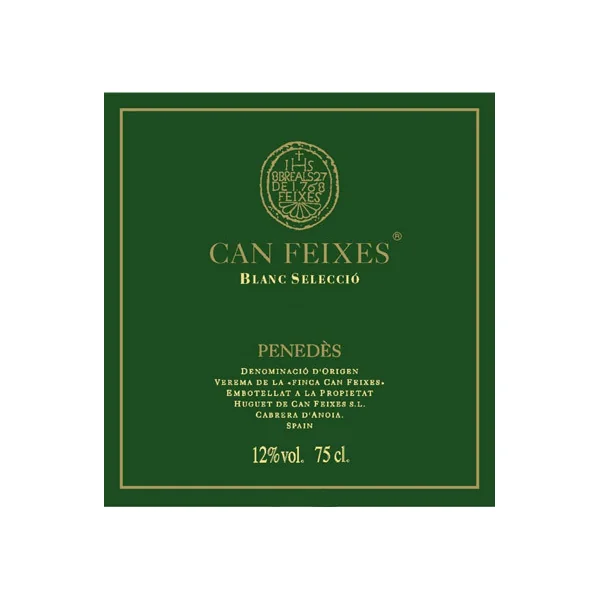 Can Feixes Blanc Penedès Selecció 2020