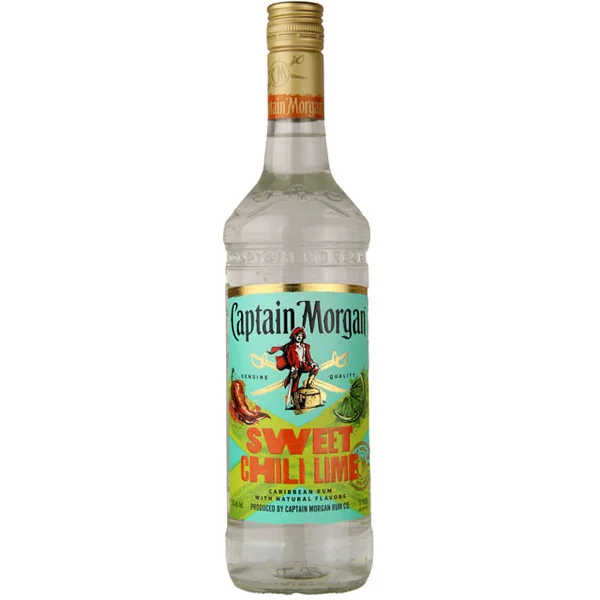 Captain Morgan Sweet Chili Lime Flavored Rum / 750 ml