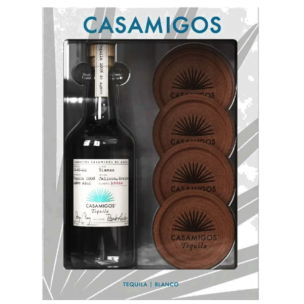 Casamigos Tequila Blanco with Coasters Gift Set