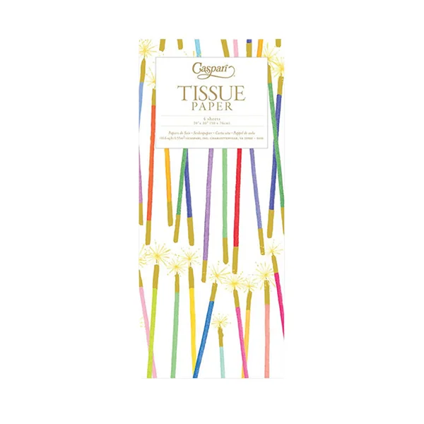Caspari Tissue Sheets • Party Candles