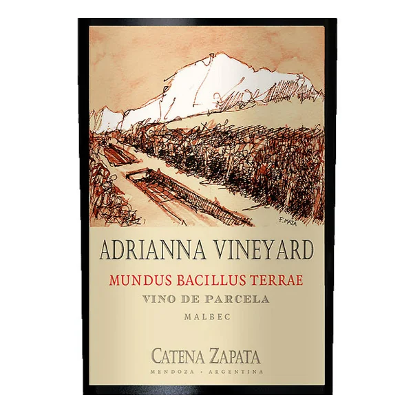 Catena Zapata Malbec Mundus Bacillus Terrae Adrianna Vineyard 2015