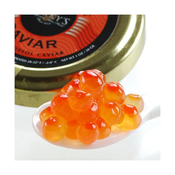 Caviar • Markys Salmon Roe Keta 4oz Jar
