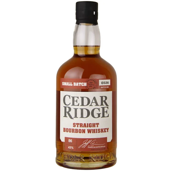 Cedar Ridge Small Batch Straight Bourbon Whiskey / 750 ml