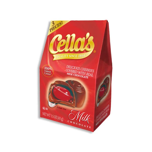 Cellas Milk Chocolate Covered Cherries Mini Box