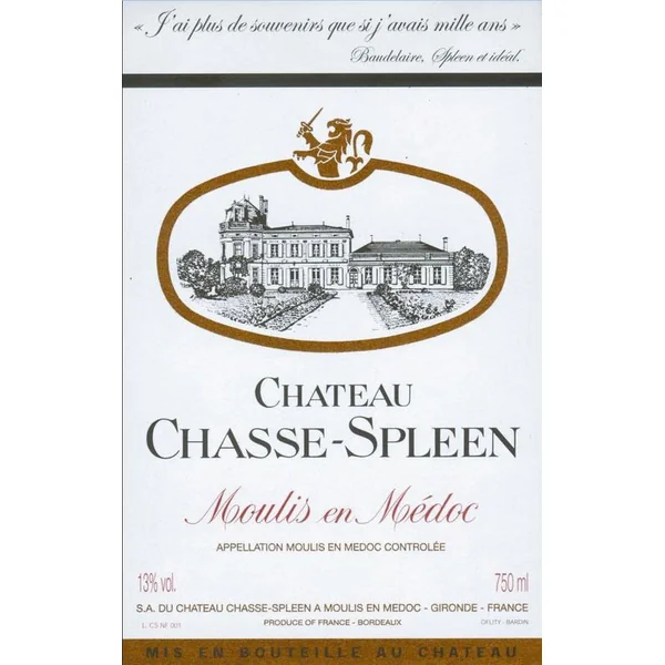 Chasse-Spleen Moulis-en-Médoc 2009