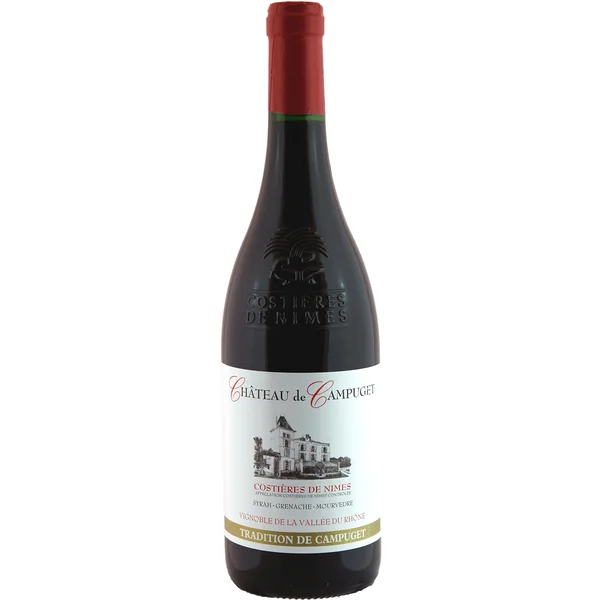 Chateau de Campuget Costieres de Nimes Tradition Rouge 2024 750ml