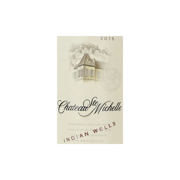 Chateau Ste Michelle Indian Wells Red Blend Columbia Valley 2015