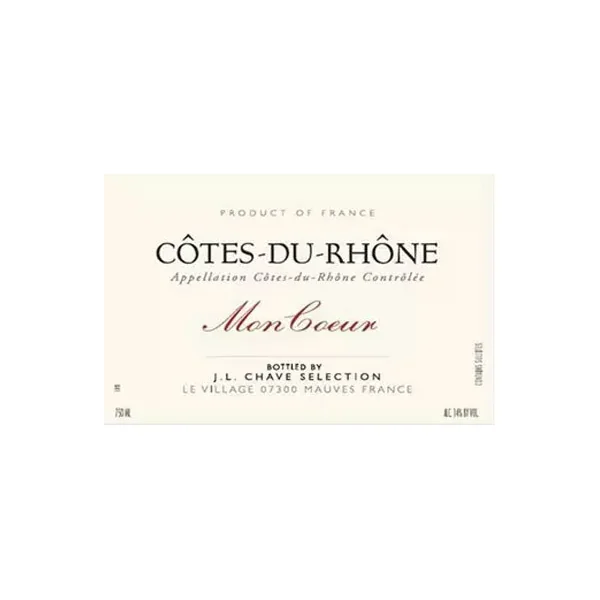 Chave/J.L. Sélection Côtes-du-Rhône Mon Coeur 2020
