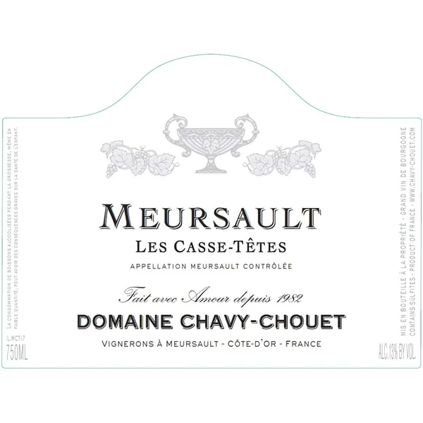 Chavy-Chouet Meursault Les Casse Têtes 2019