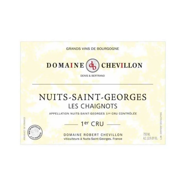 Chevillon Nuits-St-Georges 1er cru Les Chaignots 2019