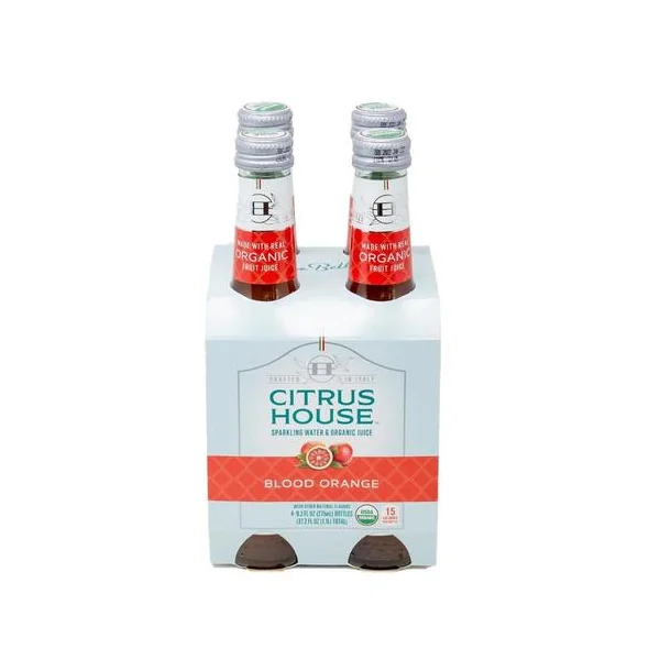 Citrushouse Sparkling Water & Blood Orange 9 oz