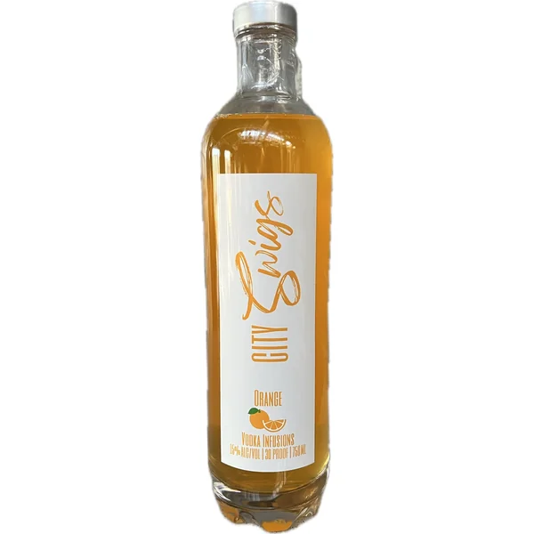 City Distilling City Swigs Orange Vodka Infusions