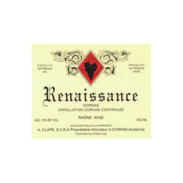 Clape Cornas Renaissance 2019