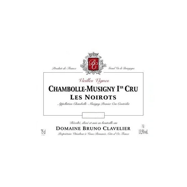 Clavelier Chambolle-Musigny 1er cru Noirots 2019