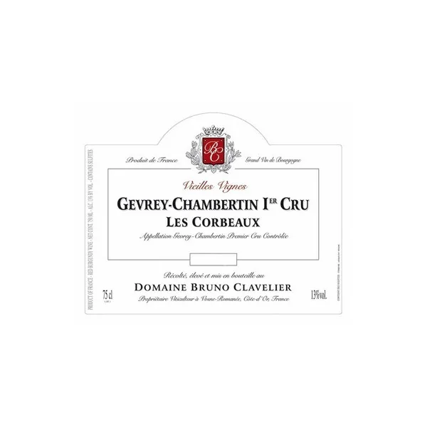 Clavelier Gevrey-Chambertin 1er cru Les Corbeaux 2019
