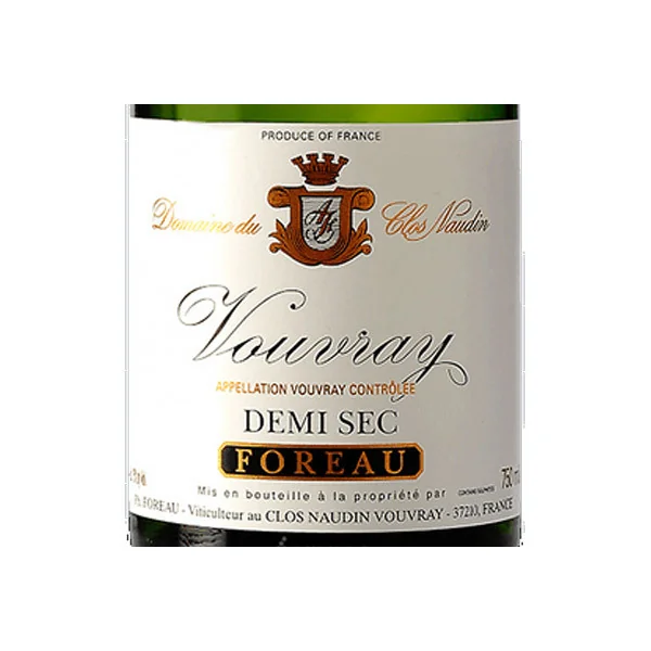 Clos Naudin (Foreau) Vouvray Demi-Sec 2016
