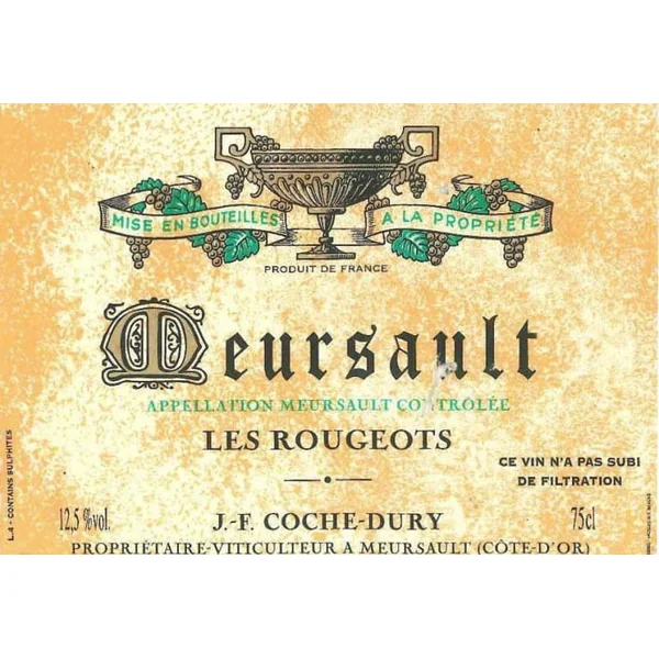 Coche-Dury Meursault Les Rougeots 2010