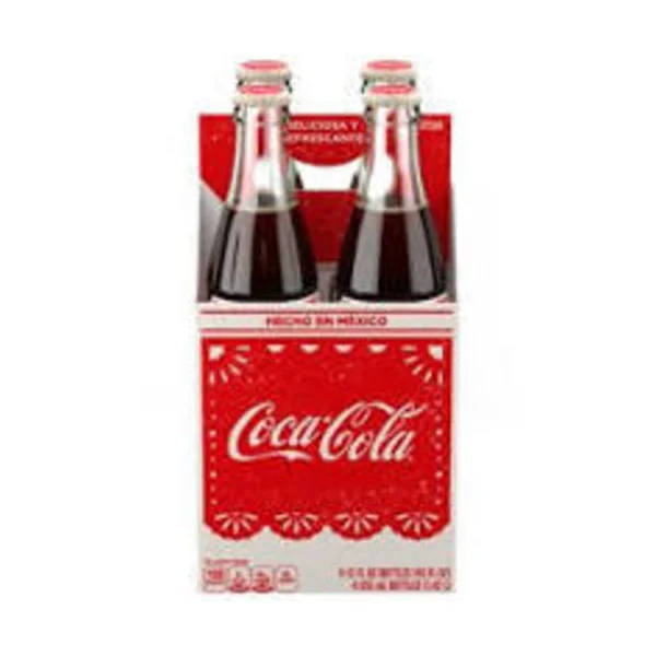 Coke • Classic Mexican Glass 4 Pack