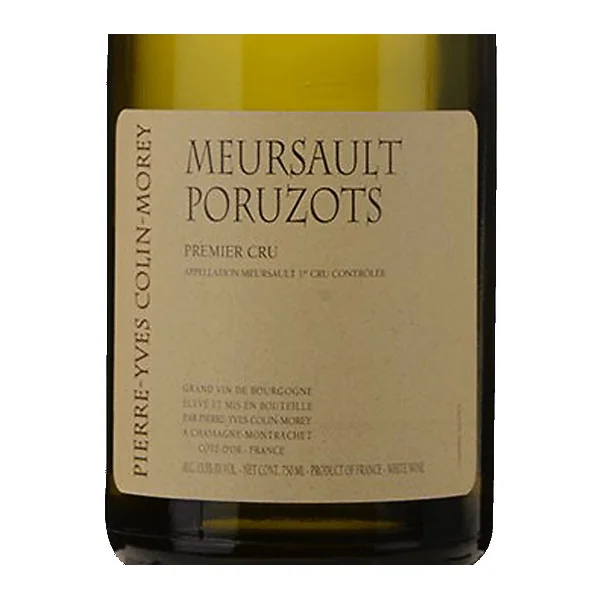 Colin-Morey/Pierre-Yves Meursault 1er cru Poruzots 2018