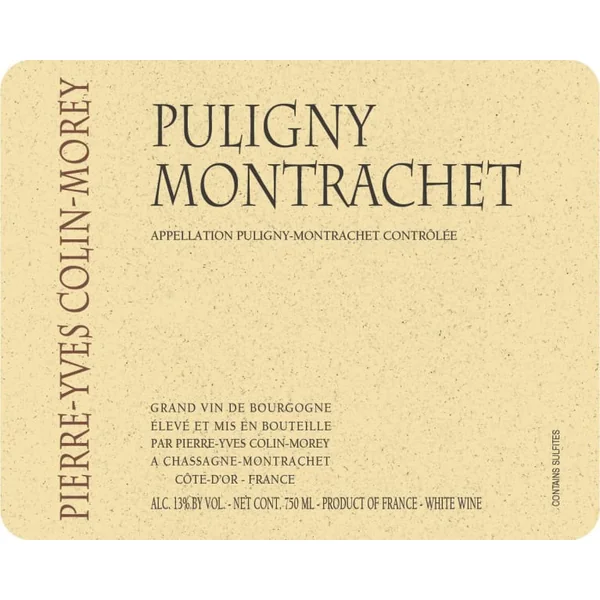 Colin-Morey/Pierre-Yves Puligny-Montrachet 2019
