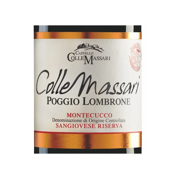 ColleMassari Sangiovese Montecucco Poggio Lombrone Riserva 2016