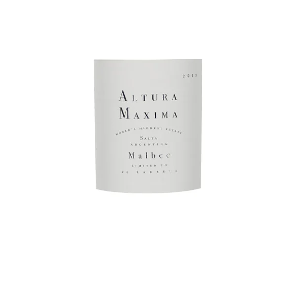 Colomé Malbec Salta Altura Máxima 2013